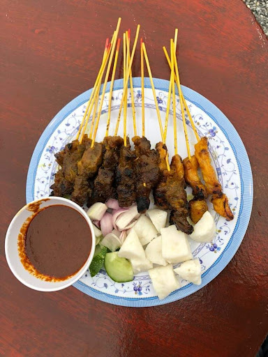 Satay Semeling D'Arau & Daging Salai (Smoked Meat)