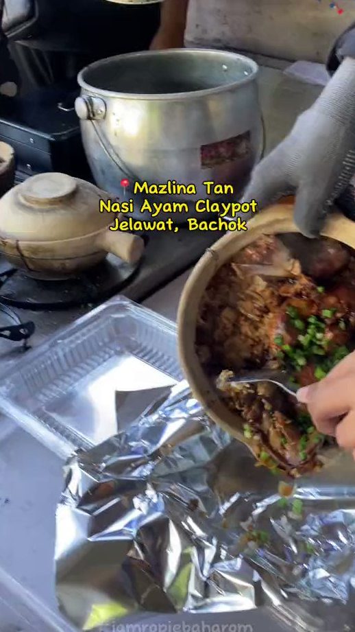 mazlina tan nasi ayam claypot