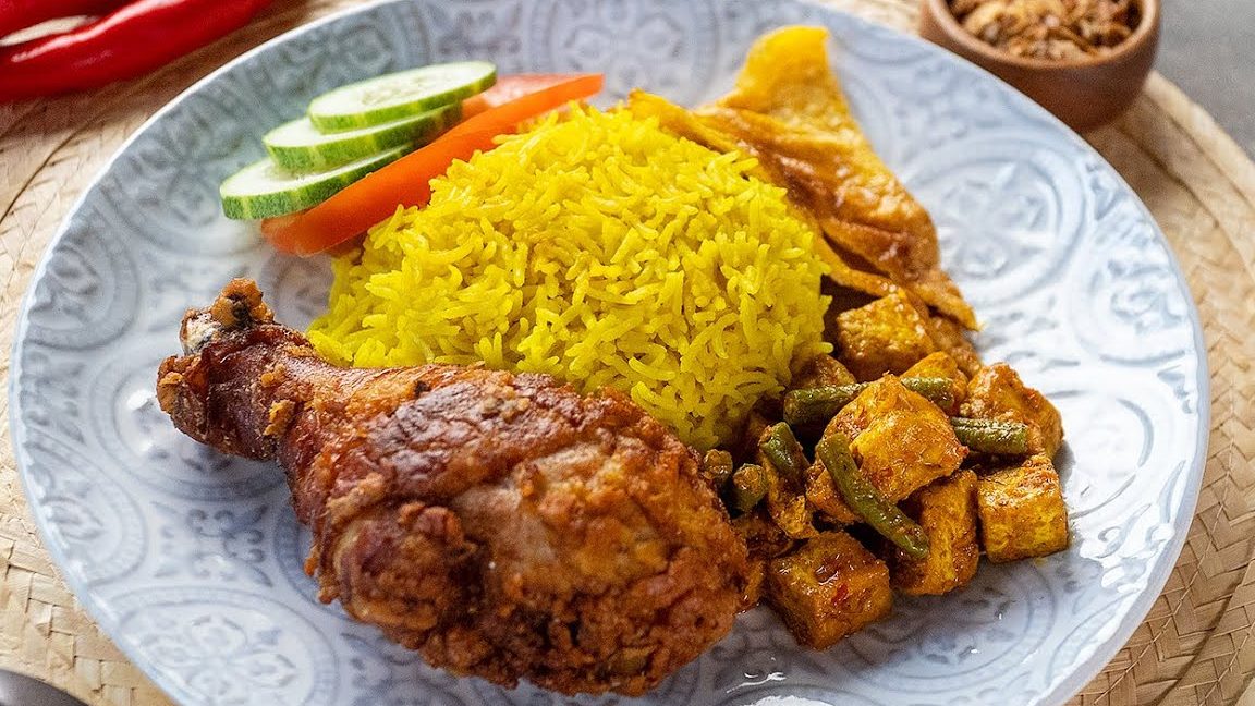 Nasi Kuning Ayam Berempah # 2 1 nasi kuning ayam berempah 2