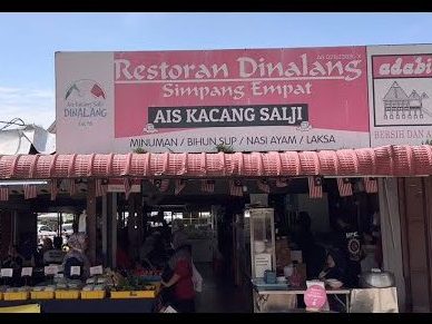 restoran dinalang ais kacang salji