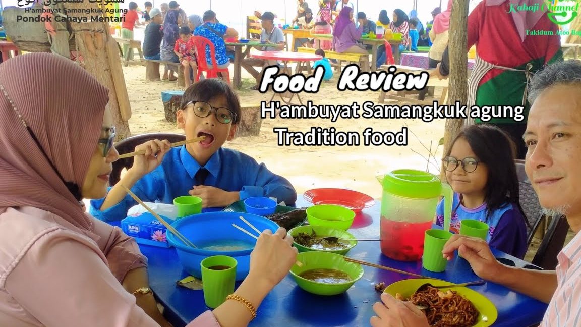 hambuyat samangkuk agung pondok cahaya mentari